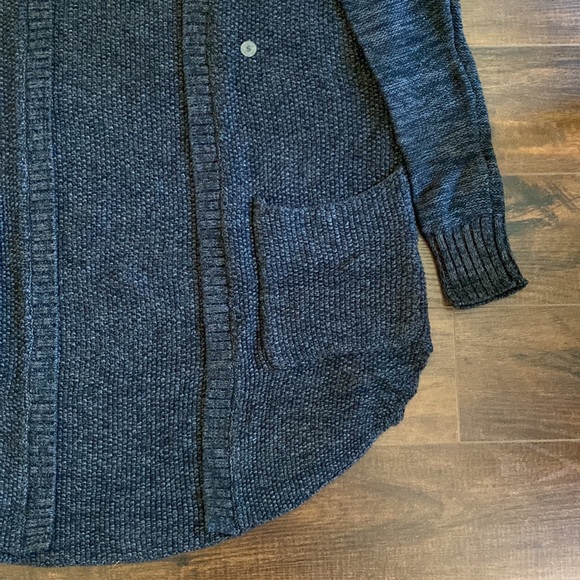 American Eagle - Grey Cardigan with Pockets - Small - Picture 4 of 6